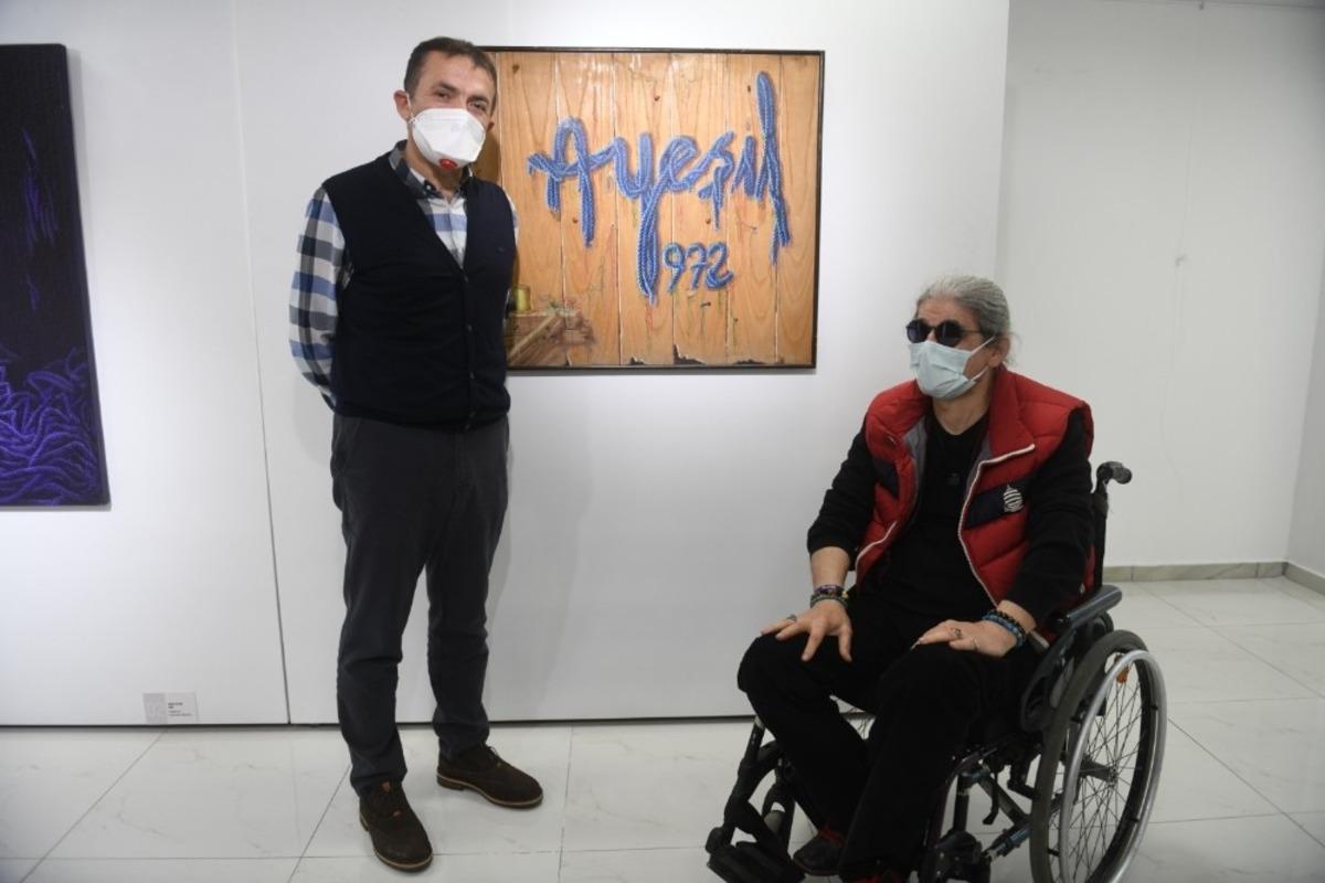 Ahmet Yeşil sergisi, y&uuml;zlerce ziyaret&ccedil;iyi ağırladı