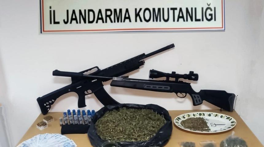 Jandarma&rsquo;dan Bodrum&rsquo;da uyuşturucu operasyonu