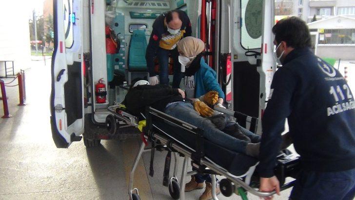 Tırın kapağı genç işçiyi hastanelik etti G1