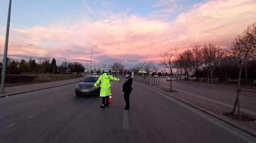 Konya’da trafik denetimleri