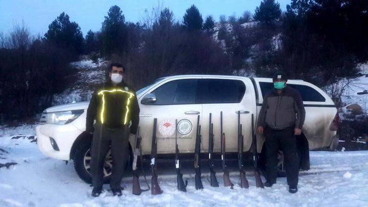 Kaçak avlanan 9 kişiye 12 bin lira idari para cezası G2