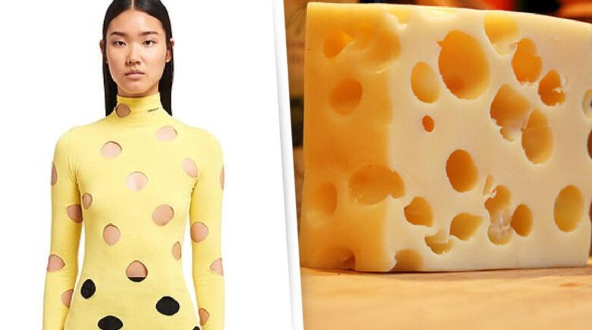 Prada’nın delikli peynire benzeyen tişörtünün fiyatı dudak uçuklattı