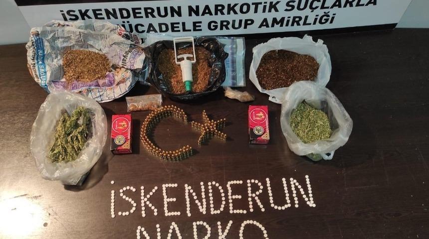 İskenderun’da uyuşturucu operasyonu: 5 gözaltı