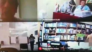 Kamerayı açık unutan avukat, müvekkiliyle cinsel ilişkiye girdi