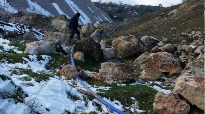 Olumsuz hava şartları MASKİ&rsquo;ye engel olamadı