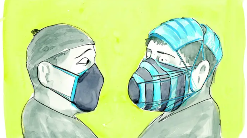 Çift kat maske sizi koronavirüsten nasıl korur?