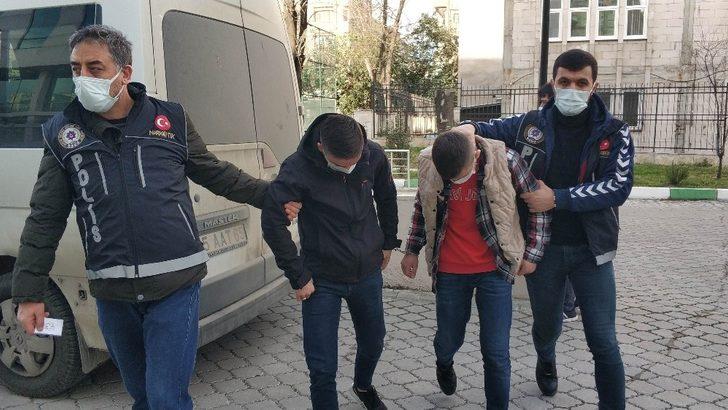 Samsun’da uyuşturucu operasyonu: 4 gözaltı G1
