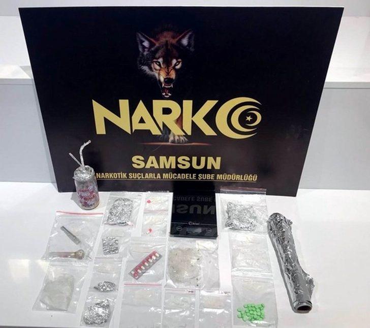 Samsun’da uyuşturucu operasyonu: 4 gözaltı G3