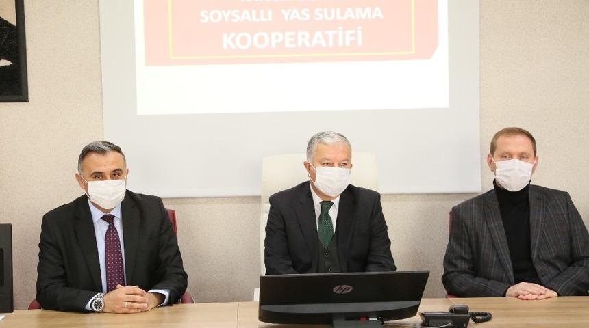 Develi’de DSİ Bölge Müdürlüğüyle yatırımlar toplantısı yapıldı