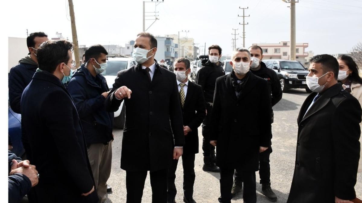 Nusaybin Kaymakamı Yal&ccedil;ın esnafla bir araya geldi