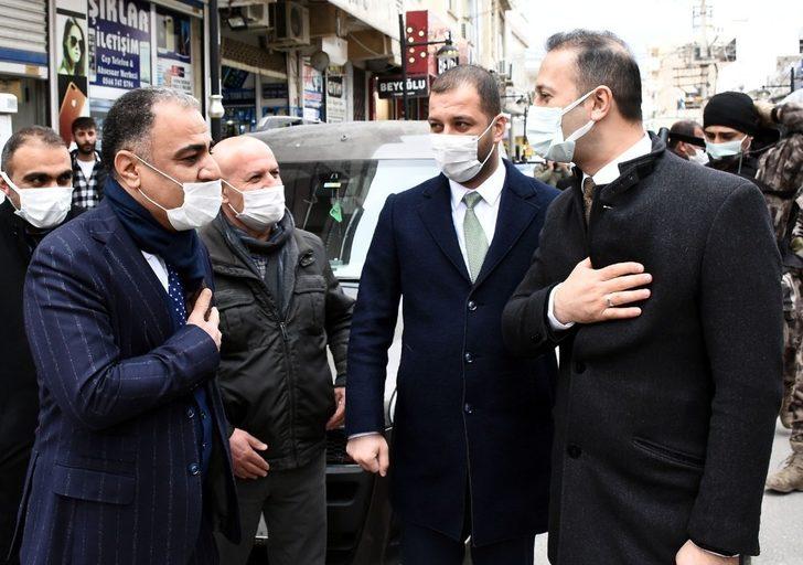 Nusaybin Kaymakamı Yalçın esnafla bir araya geldi G3