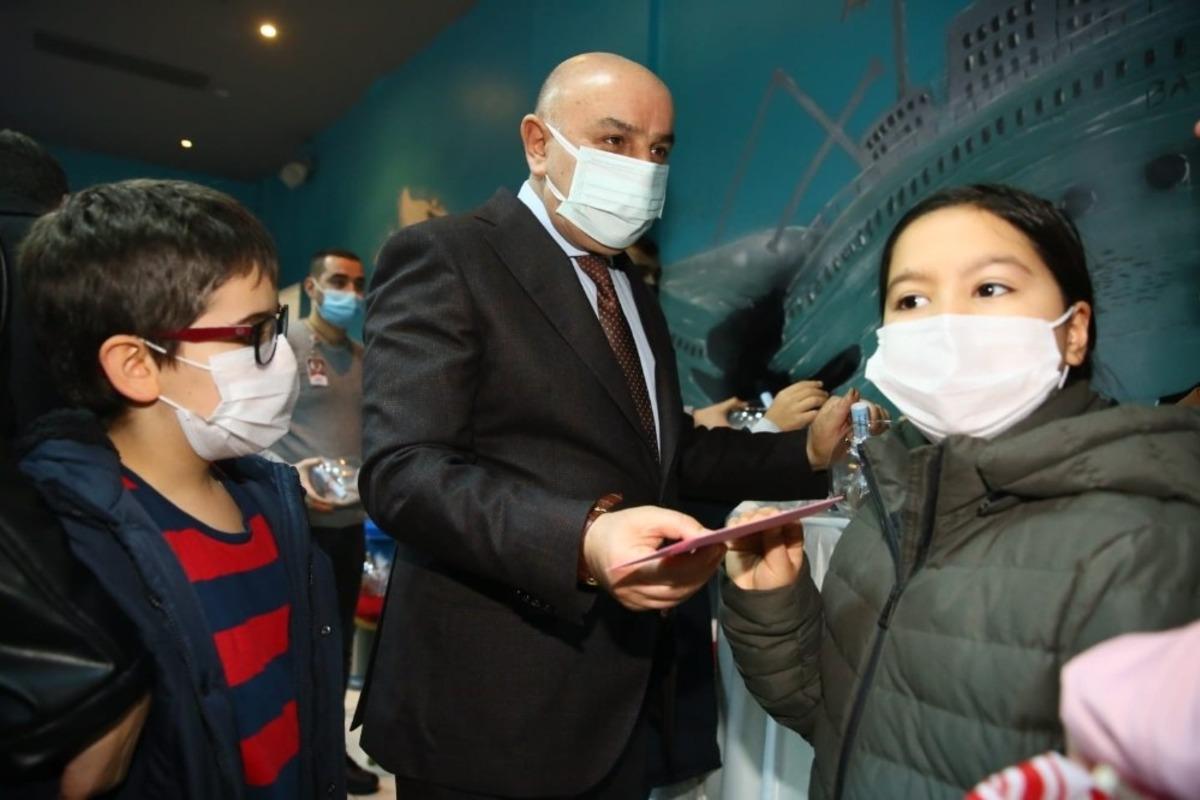 Ke&ccedil;i&ouml;ren Belediyesi Deniz D&uuml;nyası otizmli &ccedil;ocukları ağırladı