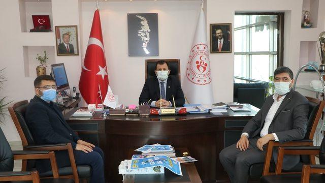 Olgunharputlu ve Bozlak’tan Kabakcı’ya ziyaret