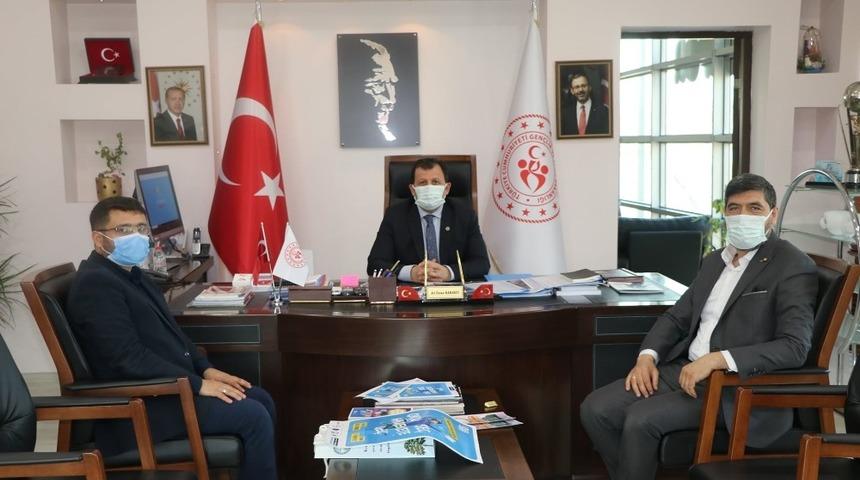 Olgunharputlu ve Bozlak’tan Kabakcı’ya ziyaret