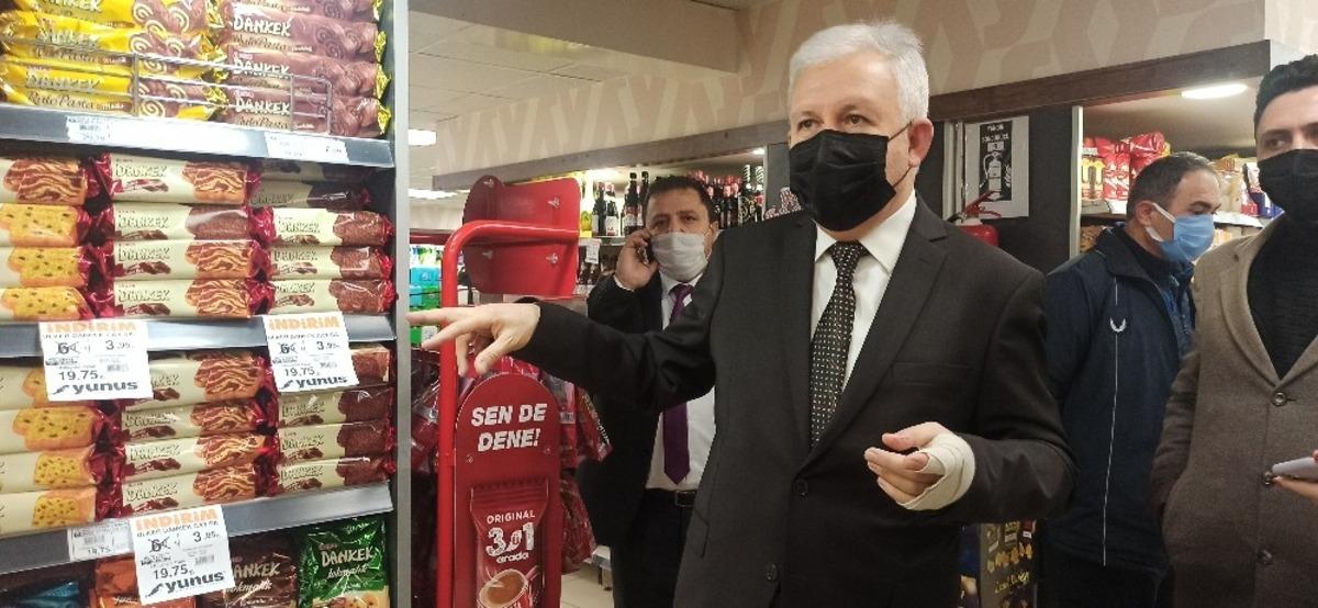 &Ccedil;orum&rsquo;da fahiş fiyat ve etiket denetimi