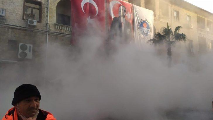 Mersin Büyükşehir Belediyesinde patlama G3