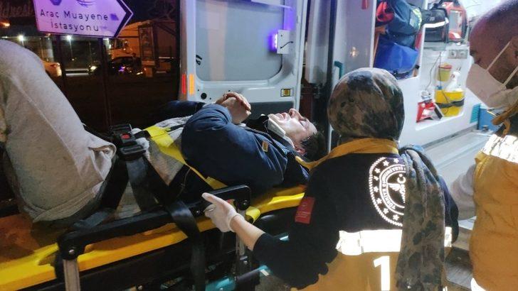 Minibüsün çarptığı genç yaralandı G4