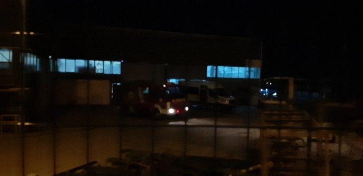 Forkliftin altında kalan işçi yaralandı G3