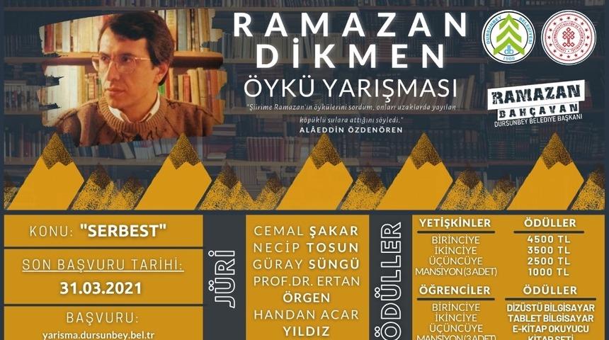 Yazar Ramazan Dikmen adına &ouml;yk&uuml; yarışması d&uuml;zenlendi