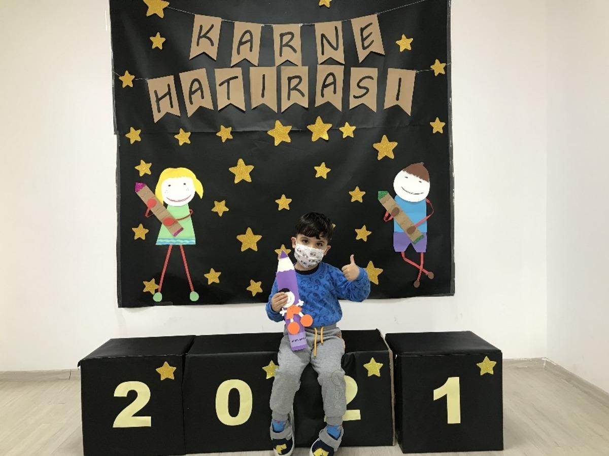 B&uuml;y&uuml;kşehir Belediyesinin kreşlerinde miniklerin karne sevinci