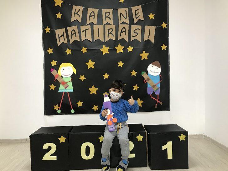 Büyükşehir Belediyesinin kreşlerinde miniklerin karne sevinci G1