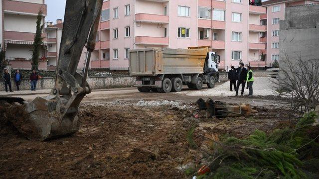 Ataevler Köprüsünde çalışmalar sürüyor