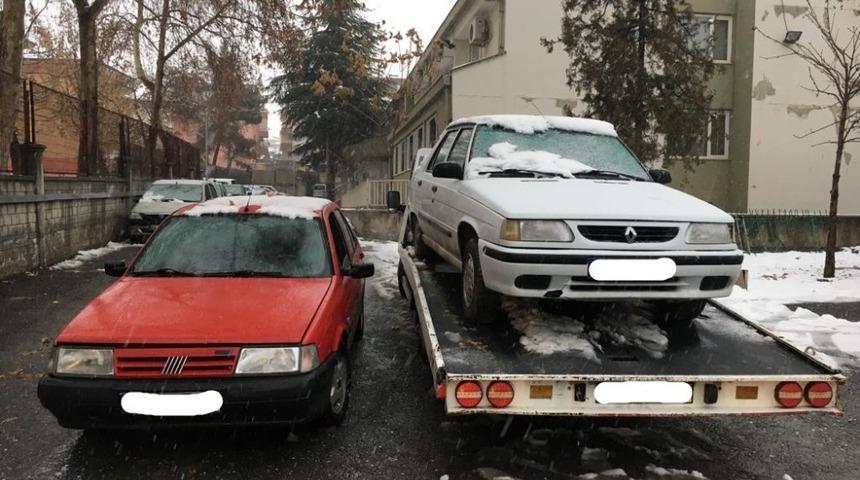 Malatya’da change araç operasyonu