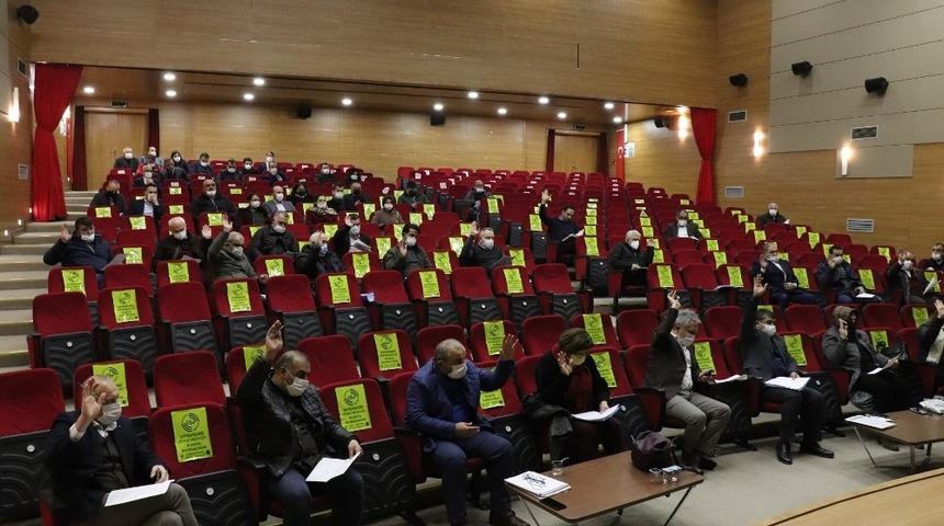 D&uuml;zce Belediyesi şubat ayı meclis toplantısı yapıldı