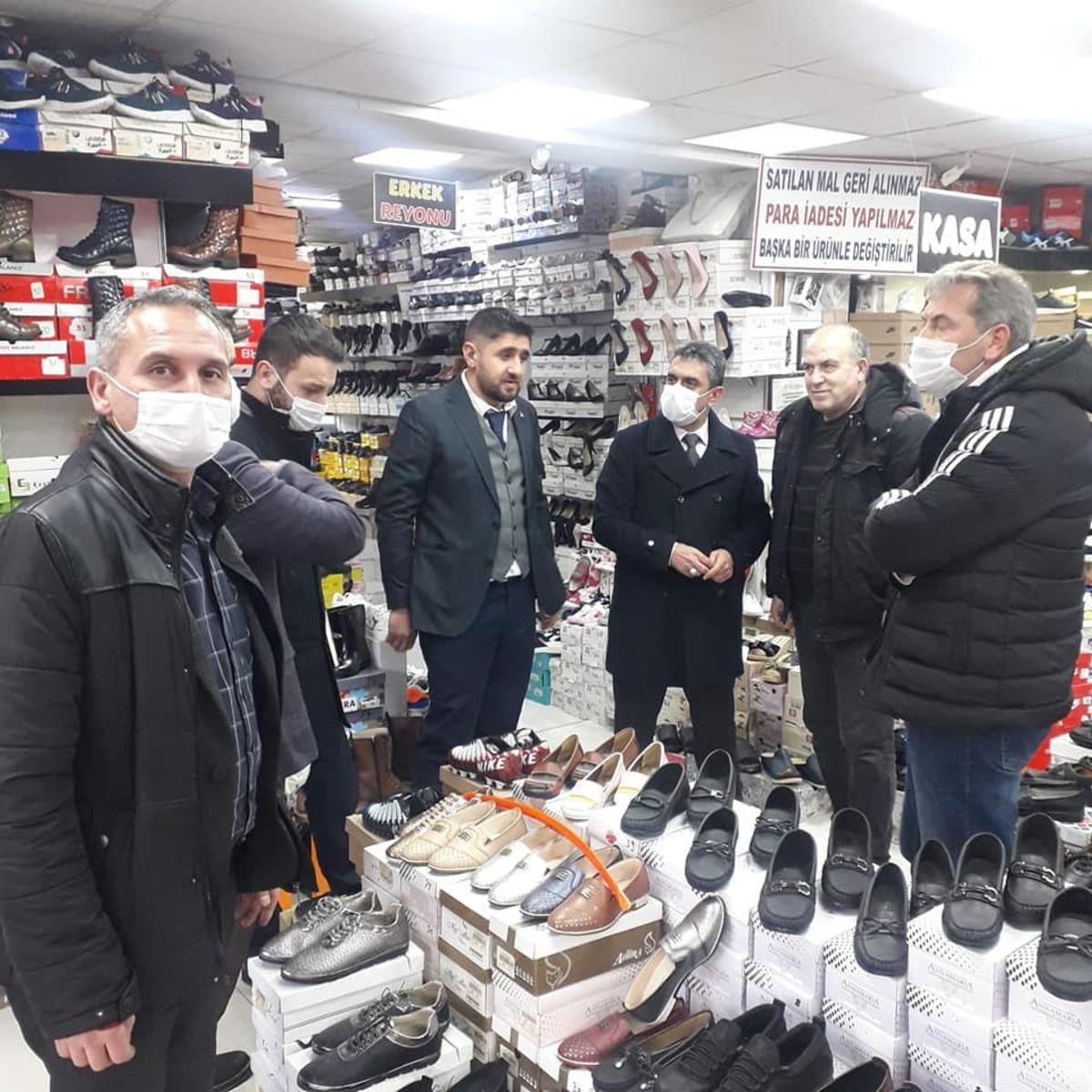 Toy&rsquo;dan esnaf ziyareti