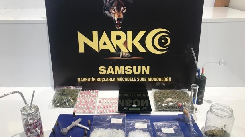 Samsun’da uyuşturucu operasyonu: 11 gözaltı