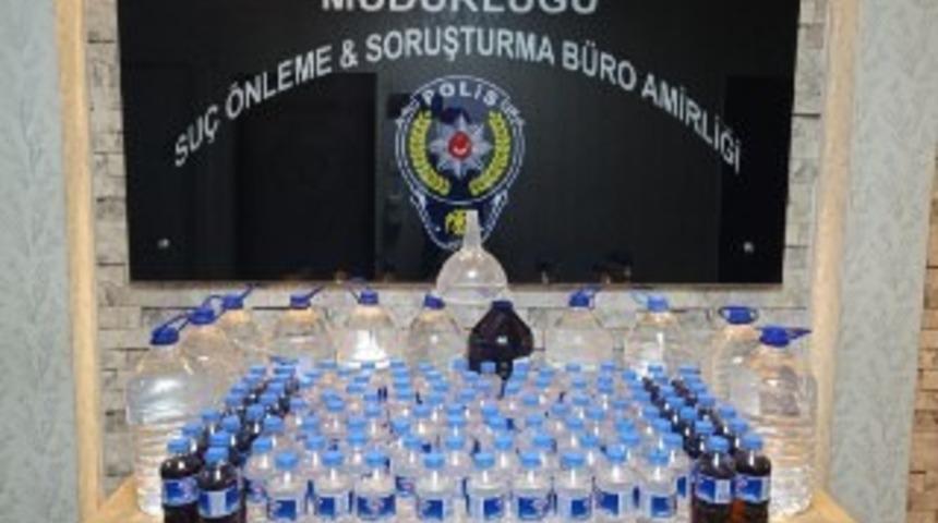 120 litre sahte i&ccedil;ki ele ge&ccedil;irildi