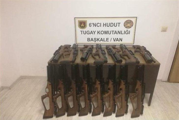 Sınır güvenliği aramalarında 15 adet havalı tüfek ele geçirildi G2