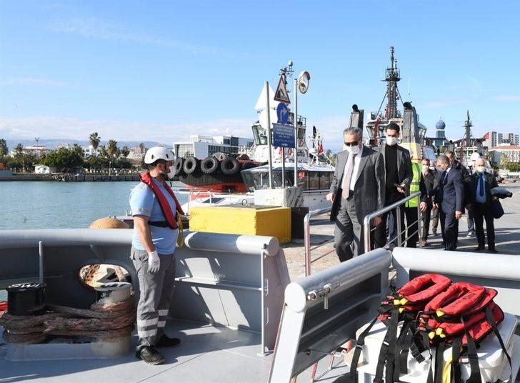 Vali Su, Mersin Limanı’nda incelemelerde bulundu G2