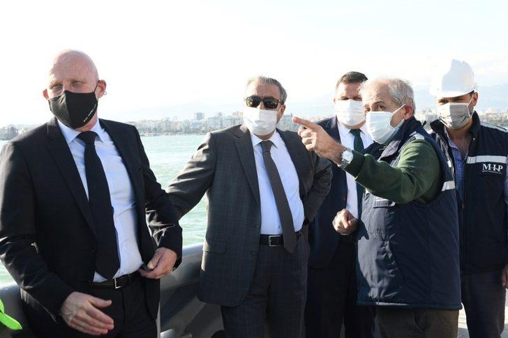 Vali Su, Mersin Limanı’nda incelemelerde bulundu G3