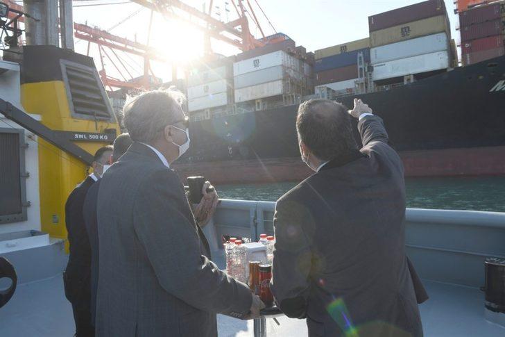 Vali Su, Mersin Limanı’nda incelemelerde bulundu G5