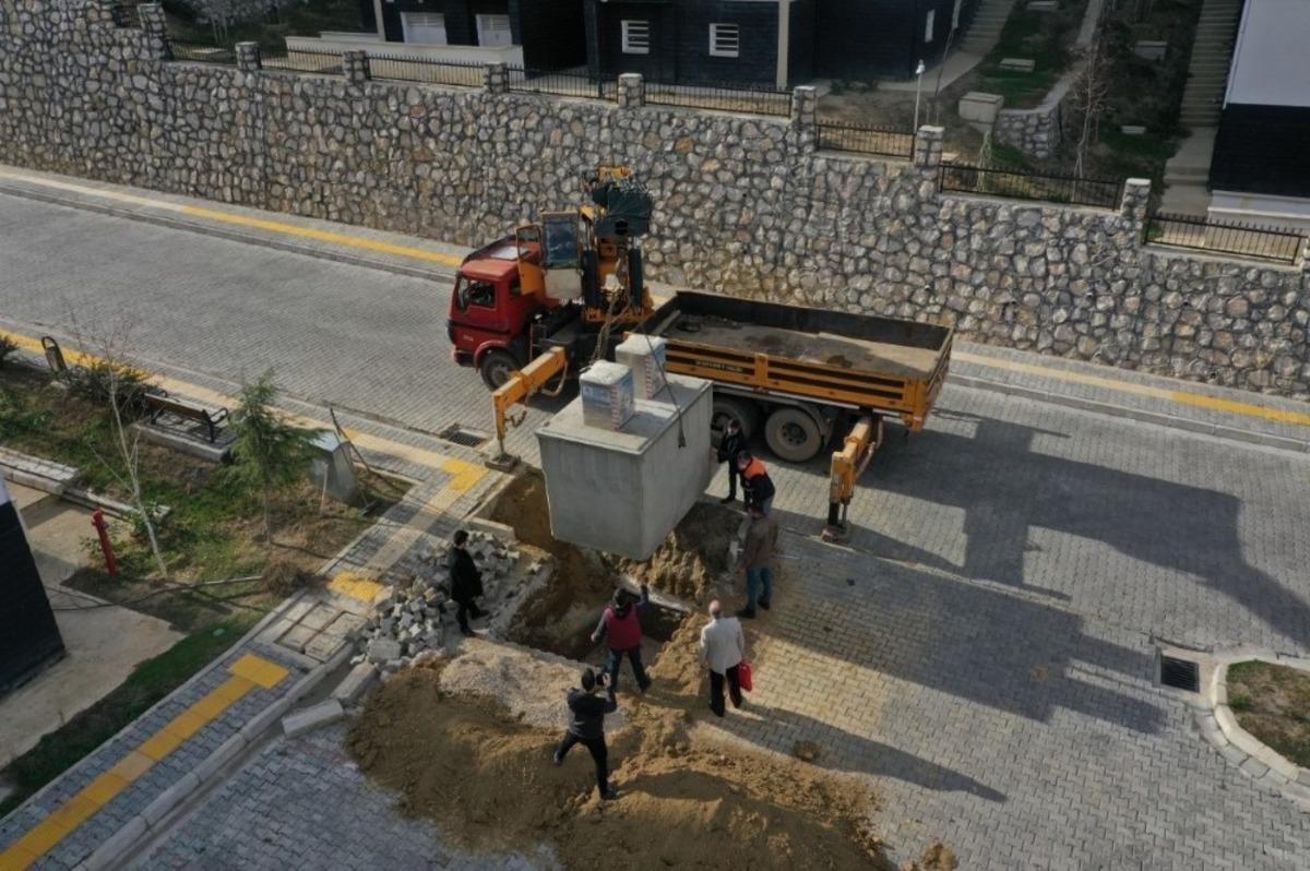 Erbaa&rsquo;da yeraltı &ccedil;&ouml;p konteynerleri yaygınlaşıyor