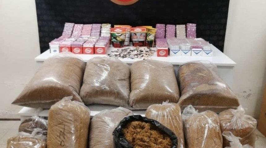 Kaçak tütün operasyonu: 1 gözaltı