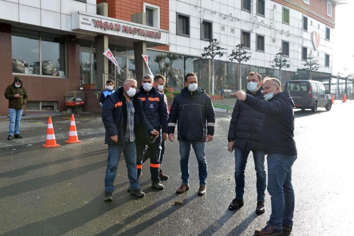 S&uuml;leymanpaşa&rsquo;da yol yapım &ccedil;alışmaları