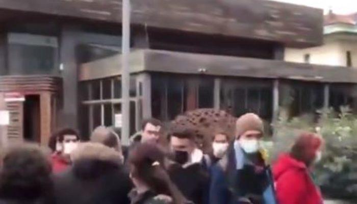 Boğaziçi Üniversitesi'ndeki olaylarda çekilen görüntü gündem yaratmıştı! Emniyet'ten 'aşağı bak' iddiasına videolu yalanlama