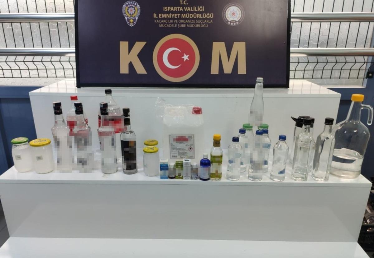 Isparta&rsquo;da 15 operasyonda 24 kişi yakalandı