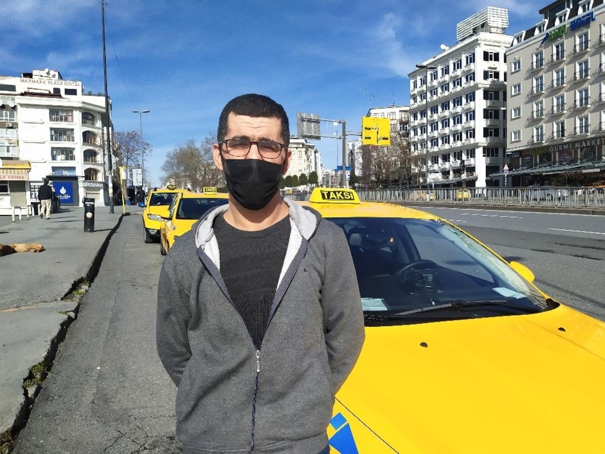 (&Ouml;zel) Taksicinin bir g&uuml;nl&uuml;k hasılatını &ccedil;aldılar