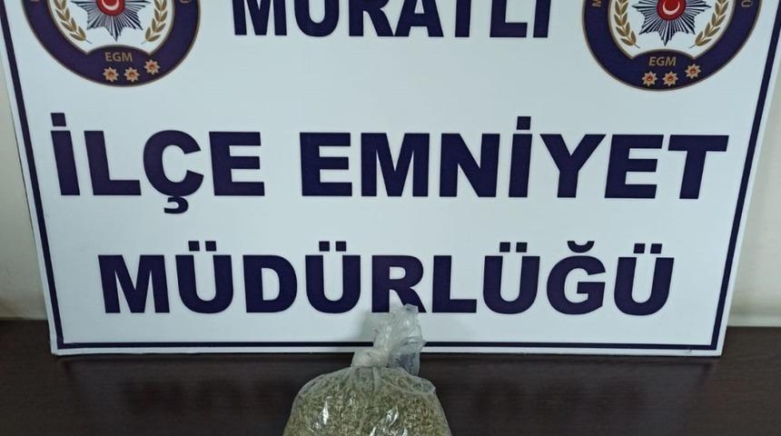 Köprünün altında bonzai içerken yakalandı