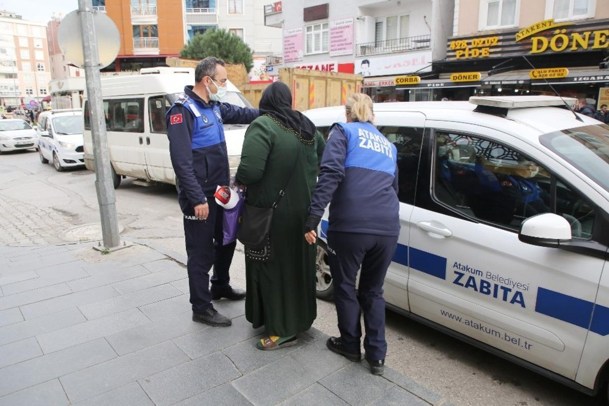 Atakum&rsquo;da dilenci operasyonu: 14 dilenciye su&ccedil;&uuml;st&uuml;