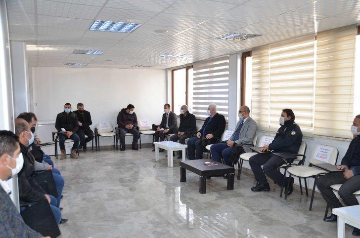 Kurtalan Kaymakamı Aydın, esnafla bir araya geldi G2