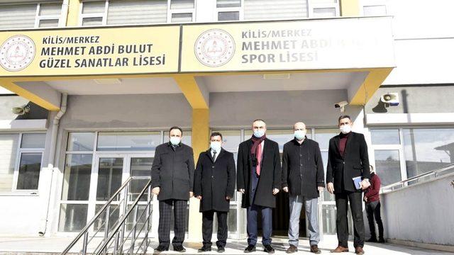 Vali Soytürk Yapımı devam eden okulları inceledi