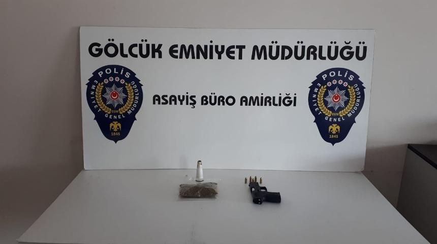 Uyuşturucu ve silah ile yakalanan 3 şahıs serbest bırakıldı