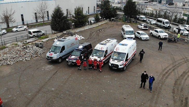 İstanbul’da gerçeği aratmayan deprem  tatbikatı havadan görüntülendi G4