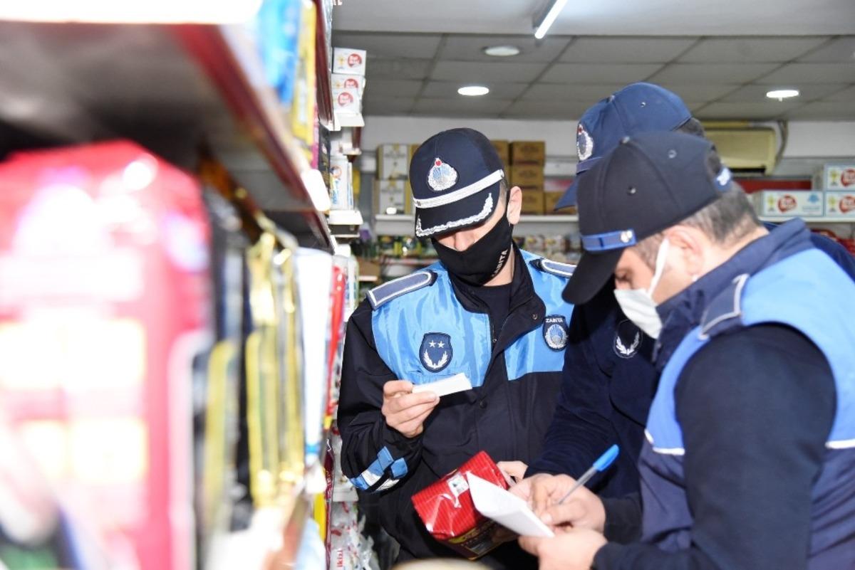 Toroslar zabıtasından sıkı denetim