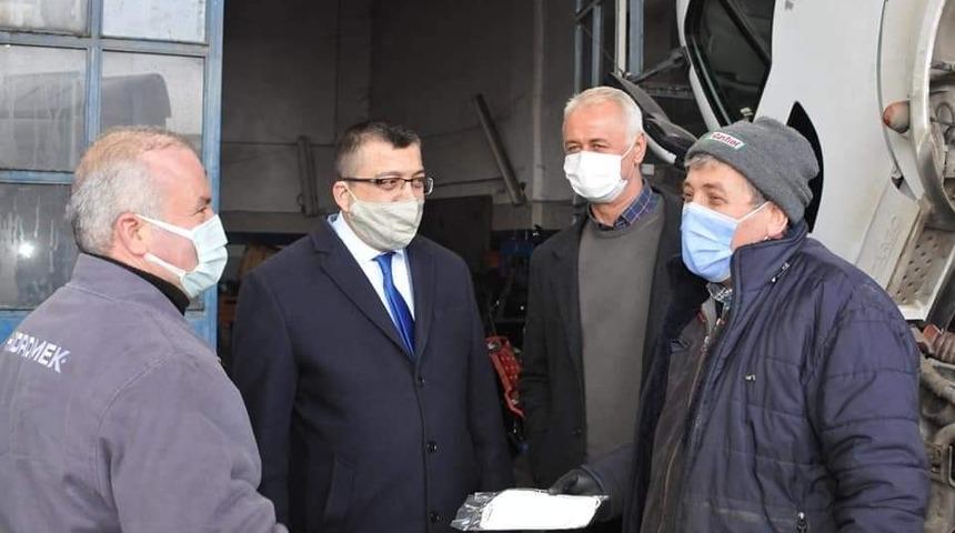 Başkan &Ouml;z&rsquo;den sanayi esnafına yol m&uuml;jdesi