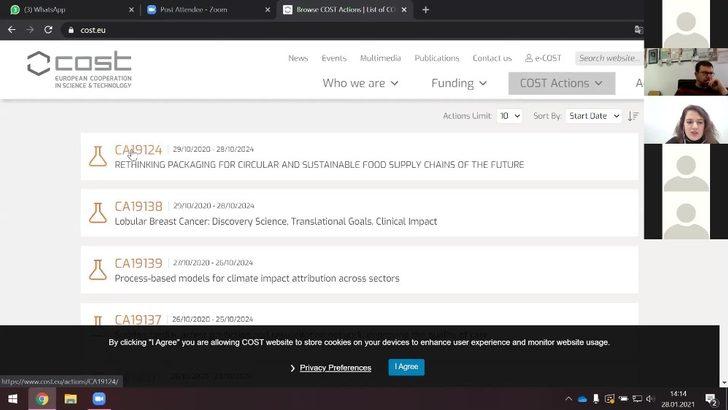 Bartın Üniversitesi’nde COST projeleri eğitimi verildi G5